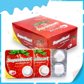 Super širdies burbulinė guma