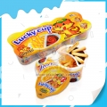 10 gabalėlių „Lucky Cup“ šokolado ir sausainių 