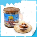 Mini mažas PVC stiklainis žvaigždės formos šokoladinių sausainių puodelis 