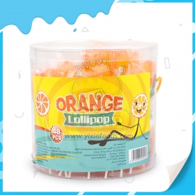 oranžinis kietas ledinukas