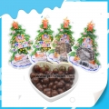 Didmeninė prekyba kalėdinių eglutės formos šokoladiniais saldainiais 